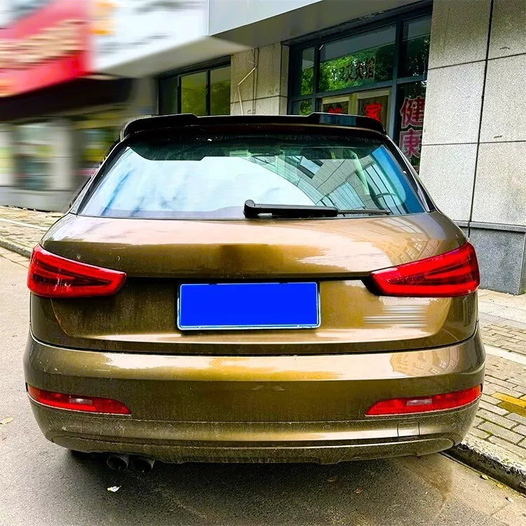 Audi Q3 Car Rear Roof Spoiler SUV 4X4 2012-2018 Gloss Black