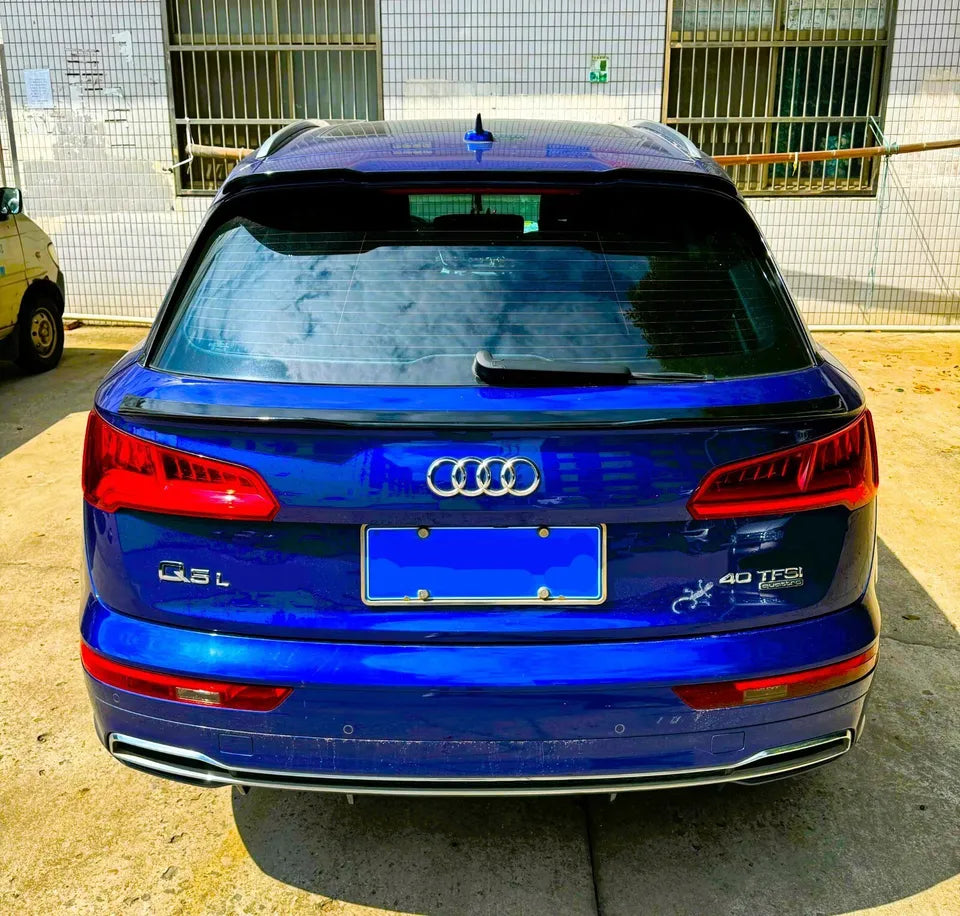 Audi Q5 Car Rear Roof Spoiler S Line SQ5 SUV 4X4 2017-2024 Gloss Black