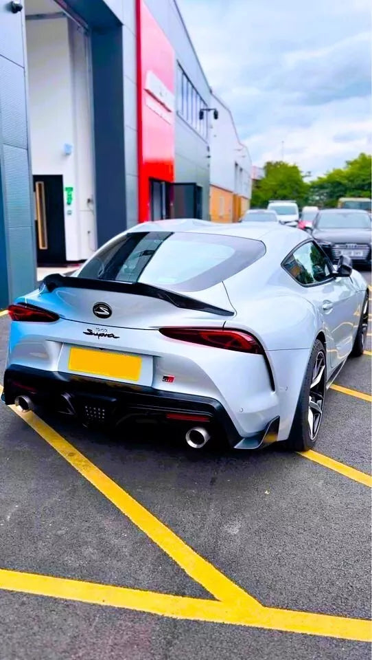 Toyota Supra Car Rear Spoiler 2019-2024 Unpainted