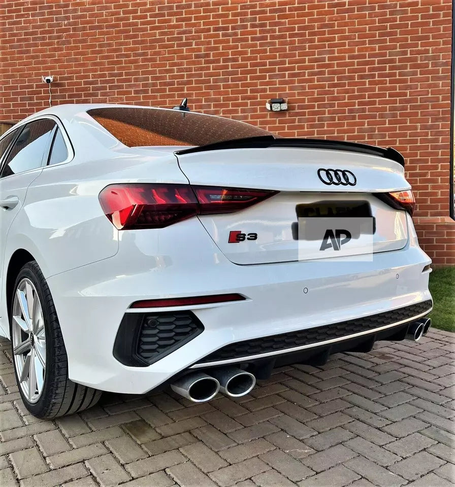 Audi A3 S3 RS3 8Y Car Rear Spoiler 2020-2024 M4 Style Carbon Fibre