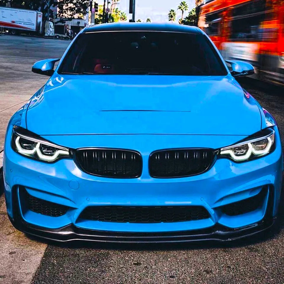 BMW M3 M4 F80 F82 F83 Front Splitter 2014-2020 Gloss Black