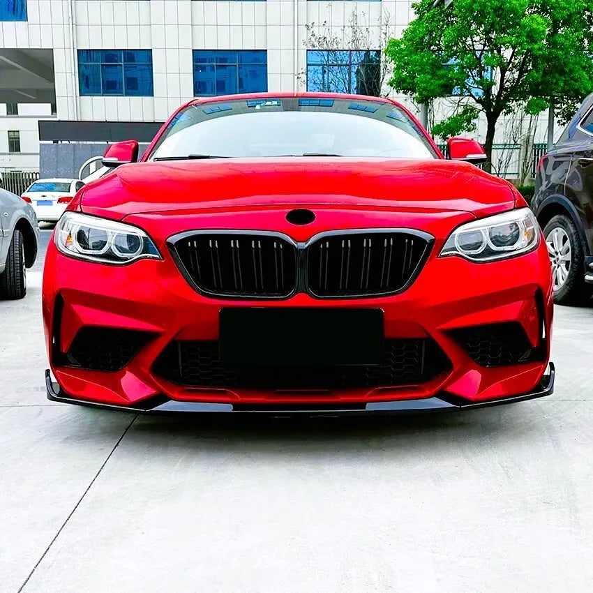BMW M2 F87 Front Splitter 2016-2021 Performance Gloss Black
