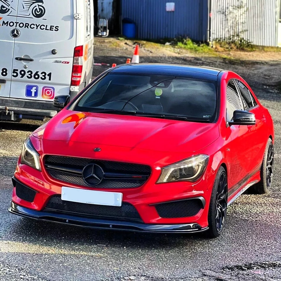 Mercedes CLA Class W117 CLA45 Front Splitter 2013-2015 Carbon Fibre
