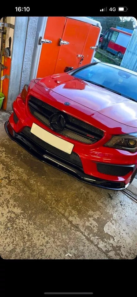 Mercedes CLA Class W117 CLA45 Front Splitter 2013-2015 Carbon Fibre