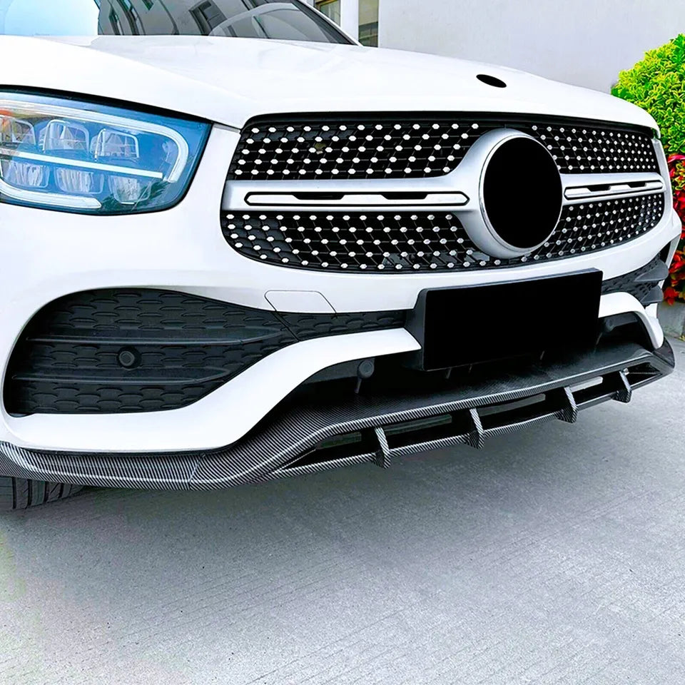 Mercedes GLC Class GLC43 W253 Front Splitter 2020-2022 Carbon Fibre
