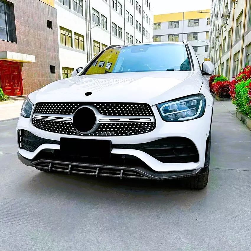 Mercedes GLC Class GLC43 W253 Front Splitter 2020-2022 Carbon Fibre