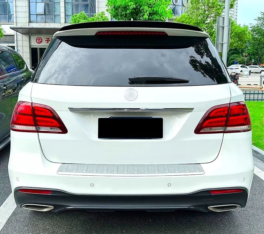 Mercedes GLE Class Car Rear Roof Spoiler W166 2012-2018 Gloss Black