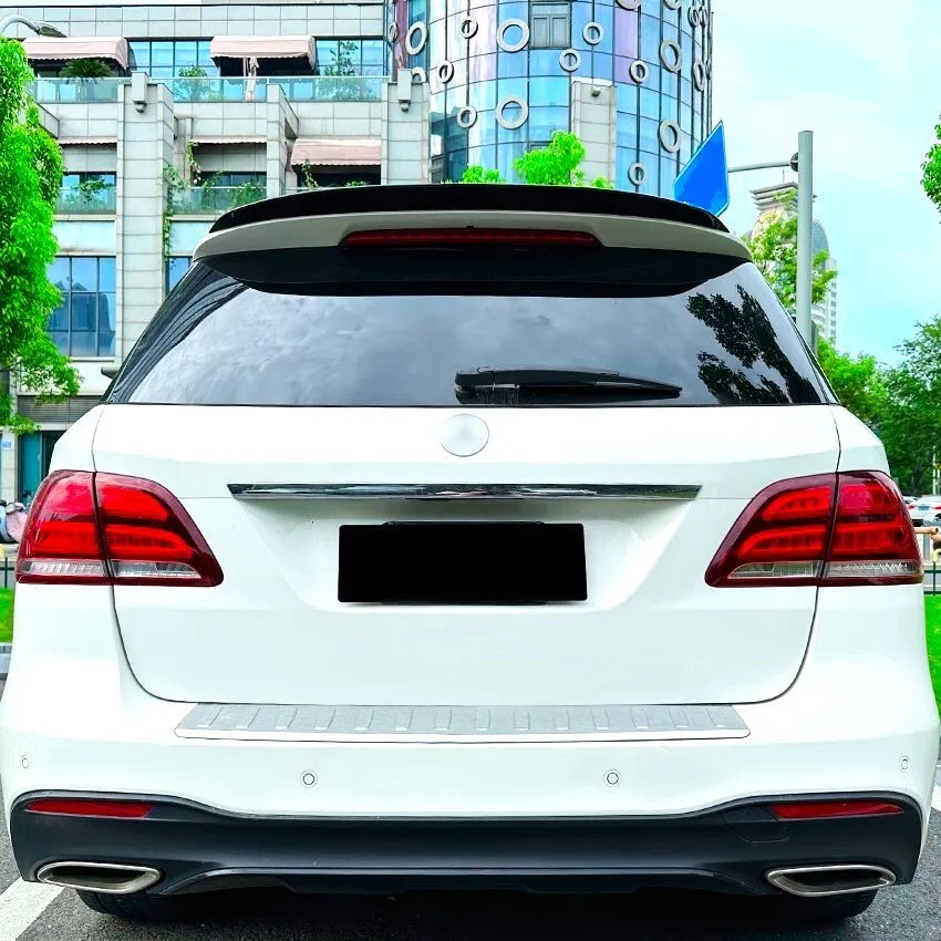 Mercedes GLE Class Car Rear Roof Spoiler W166 2012-2018 Gloss Black