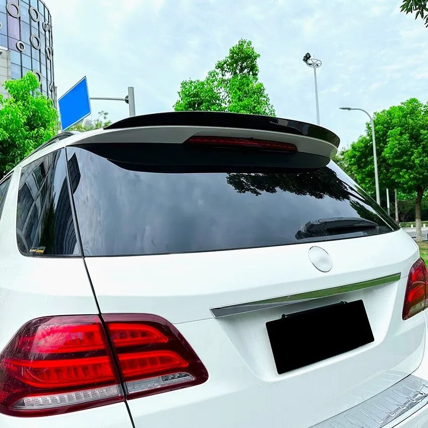 Mercedes GLE Class Car Rear Roof Spoiler W166 2012-2018 Gloss Black