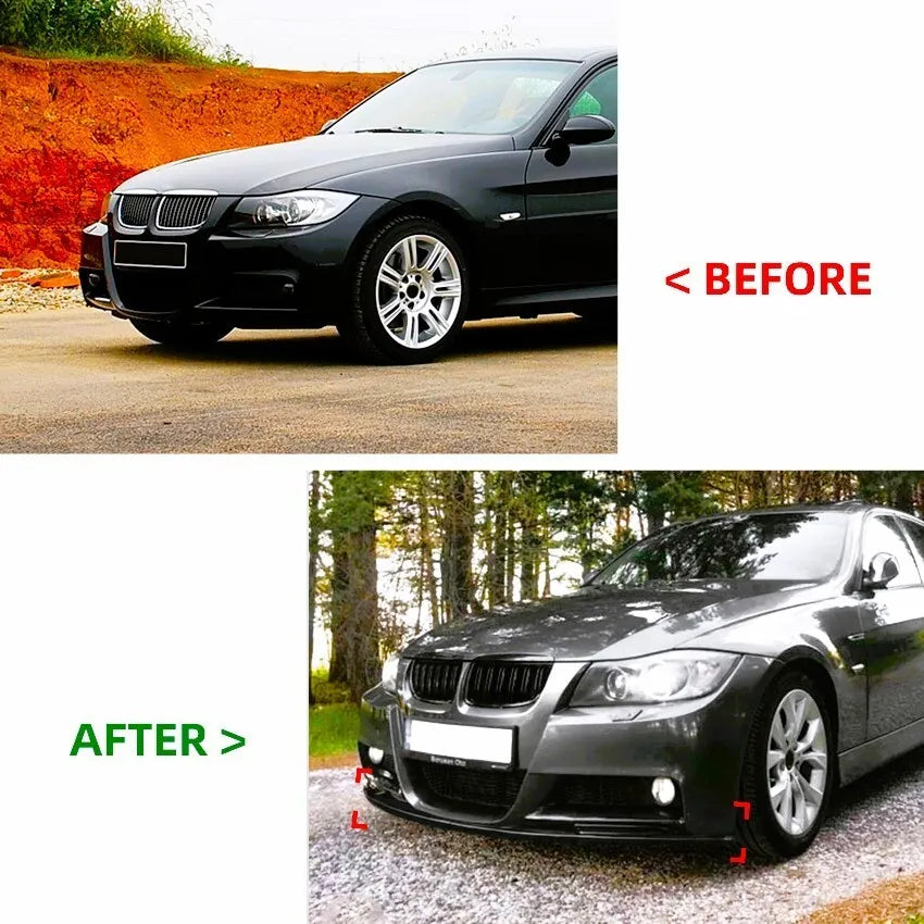 BMW 3 Series E90 E91 PRE-LCI Front Splitter 2004-2008 Carbon Fibre