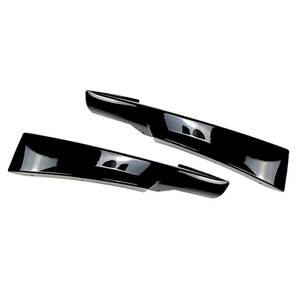 BMW 3 Series E90 E91 LCI Front Splitter 2009-2012 Gloss Black