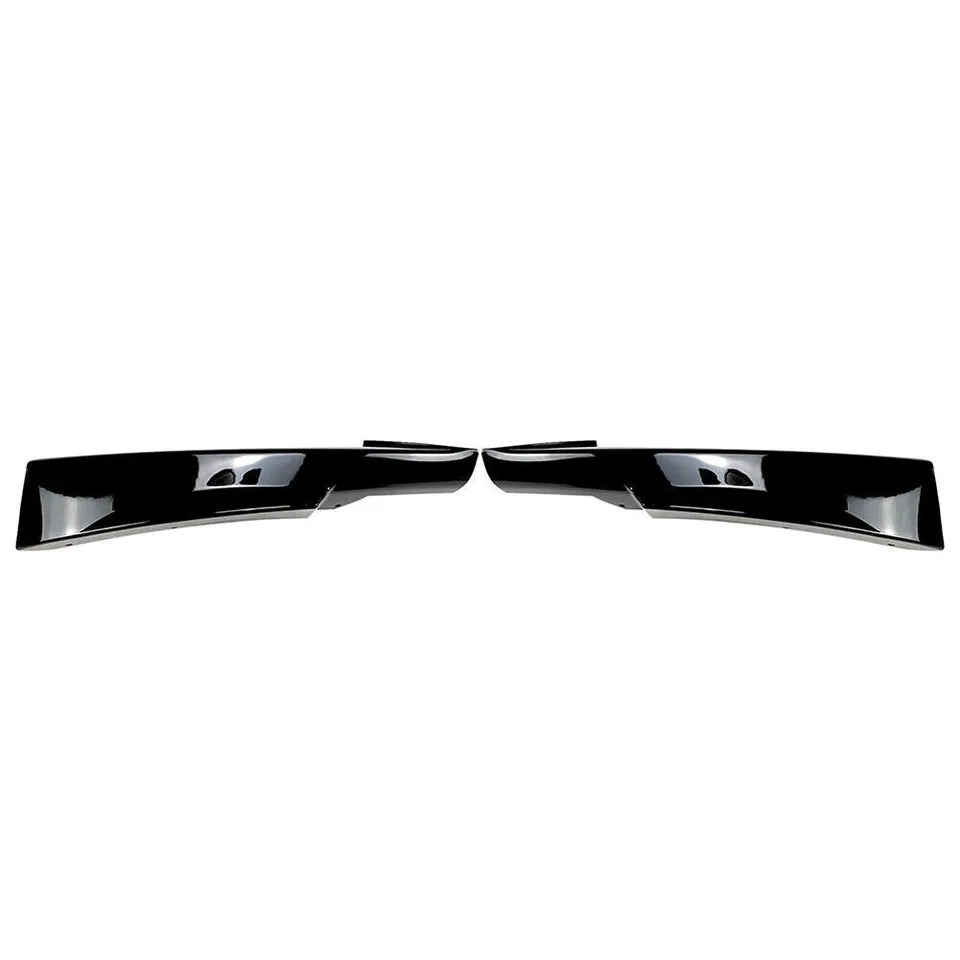 BMW 3 Series E90 E91 LCI Front Splitter 2009-2012 Gloss Black