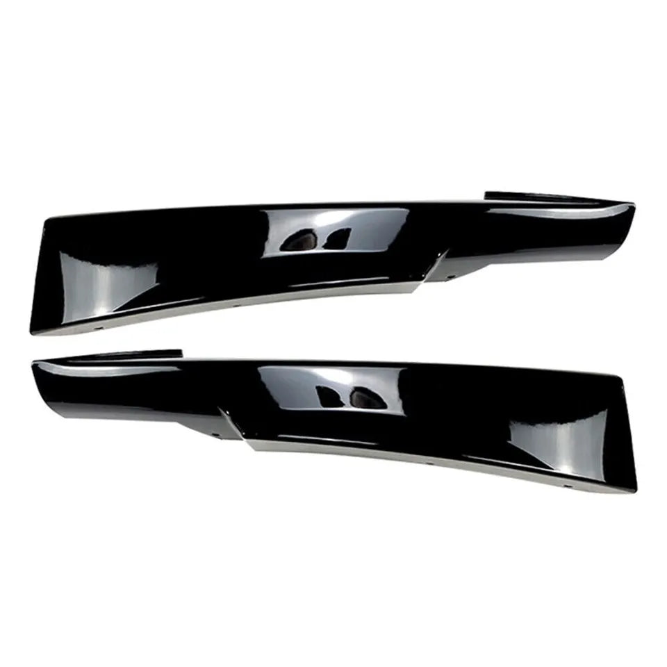 BMW 3 Series E90 E91 LCI Front Splitter 2009-2012 Gloss Black