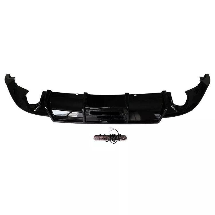 VW Golf MK7.5 Car Rear Spoiler 2016-2020 With LED Gloss Black