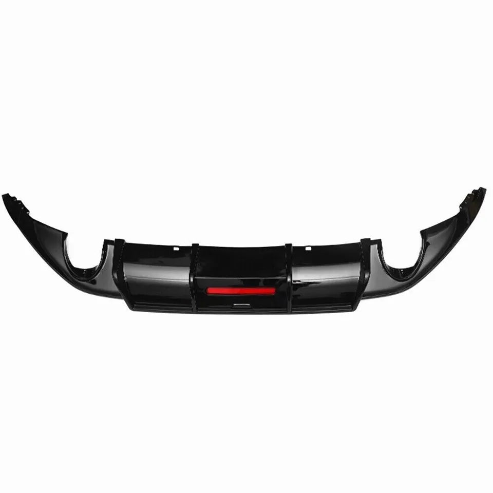 VW Golf MK7.5 Car Rear Spoiler 2016-2020 With LED Gloss Black