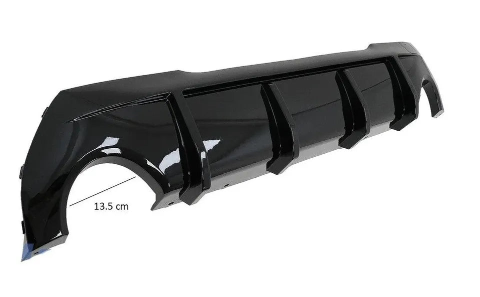 BMW 1 Series F40 Rear Diffuser Lip Bumper 2020-2024 Gloss Black