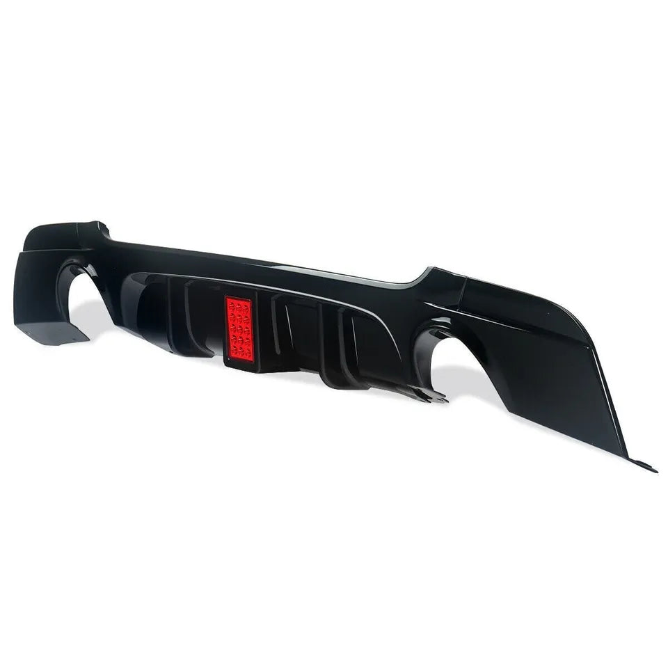 BMW 3 Series 335i E92 Rear Valance Diffuser 2004-2012 Gloss Black