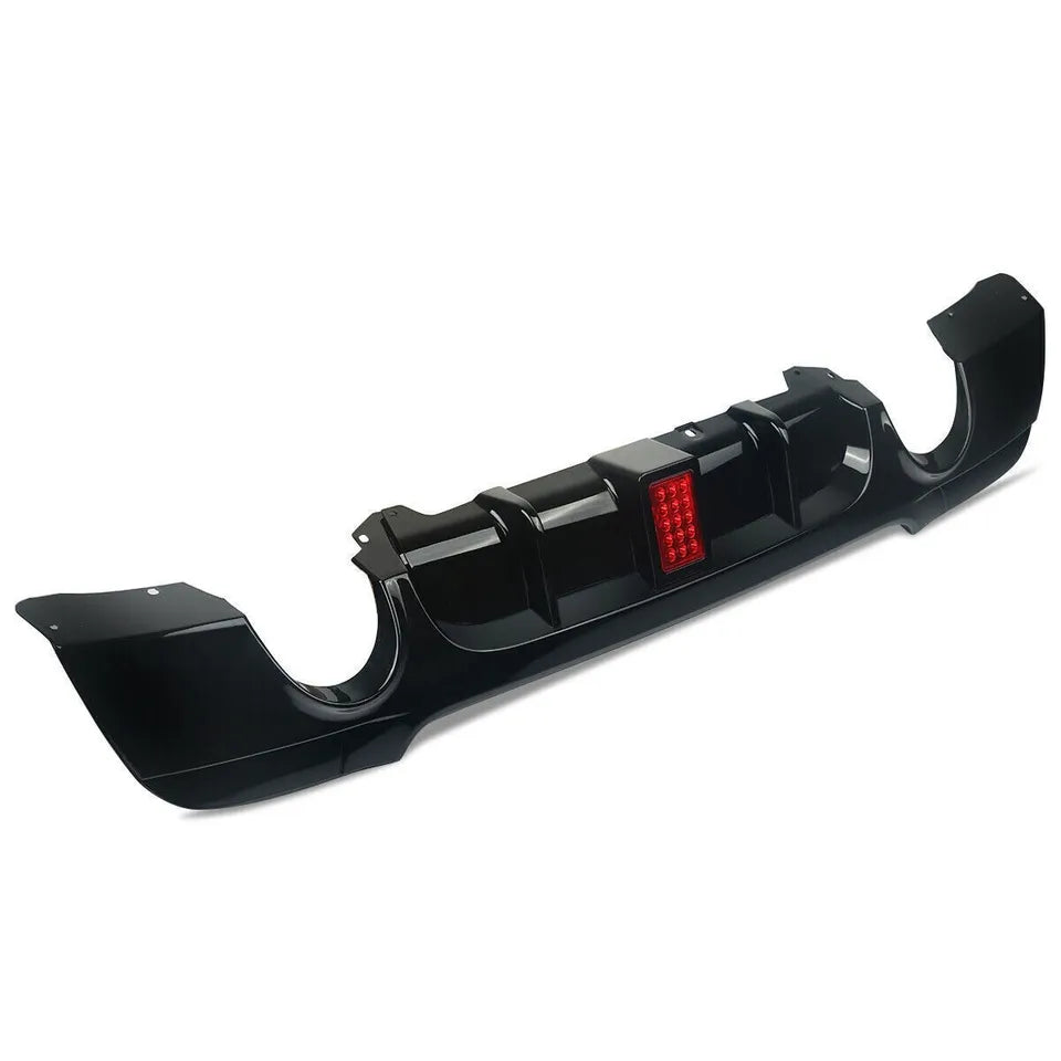 BMW 3 Series 335i E92 Rear Valance Diffuser 2004-2012 Gloss Black