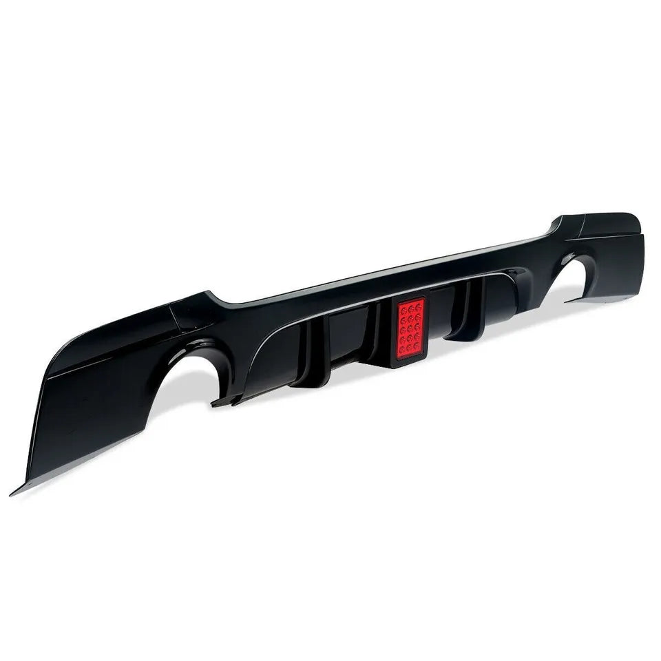 BMW 3 Series 335i E92 Rear Valance Diffuser 2004-2012 Gloss Black