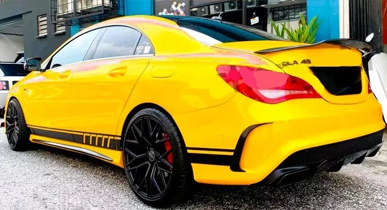 Mercedes CLA W117 C117 Car Rear Spoiler 2013-2018 Gloss Black