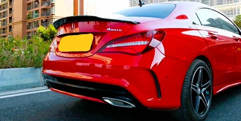 Mercedes CLA W117 C117 Car Rear Spoiler 2013-2018 Gloss Black