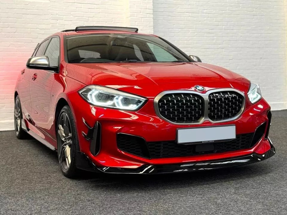 BMW 1 Series F40 Front Splitter 2020-2024 Gloss Black