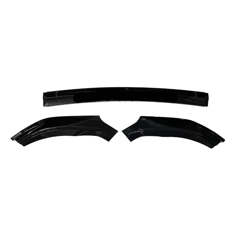 VW Polo MK6 AW GTI R Front Splitter 2018-2024 Gloss Black