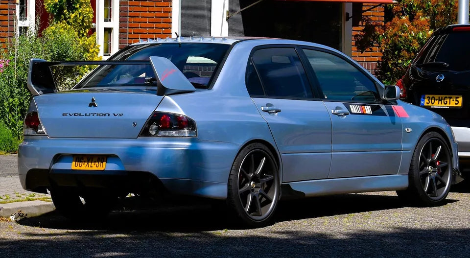 Mitsubishi Lancer Evo 8 Car Rear Spoiler 2003-2005 Unpainted