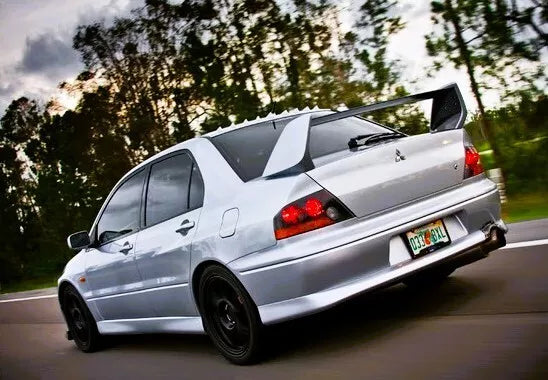 Mitsubishi Lancer Evo 8 Car Rear Spoiler 2003-2005 Unpainted