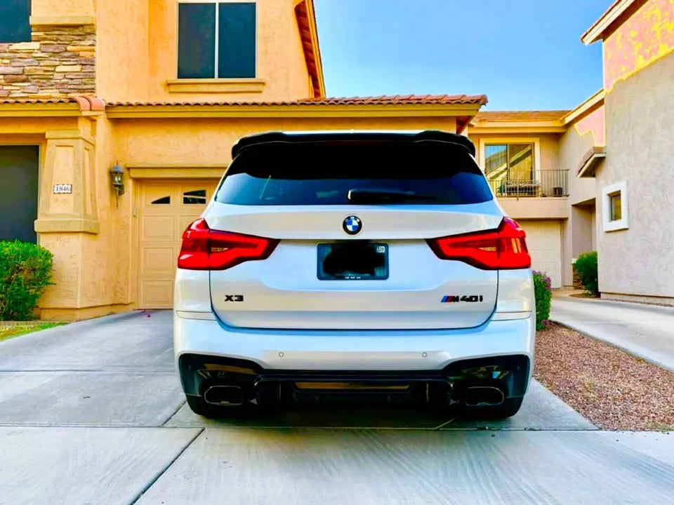 BMW X3 Car Rear Roof Spoiler X3M G01 2017-2024 Gloss Black
