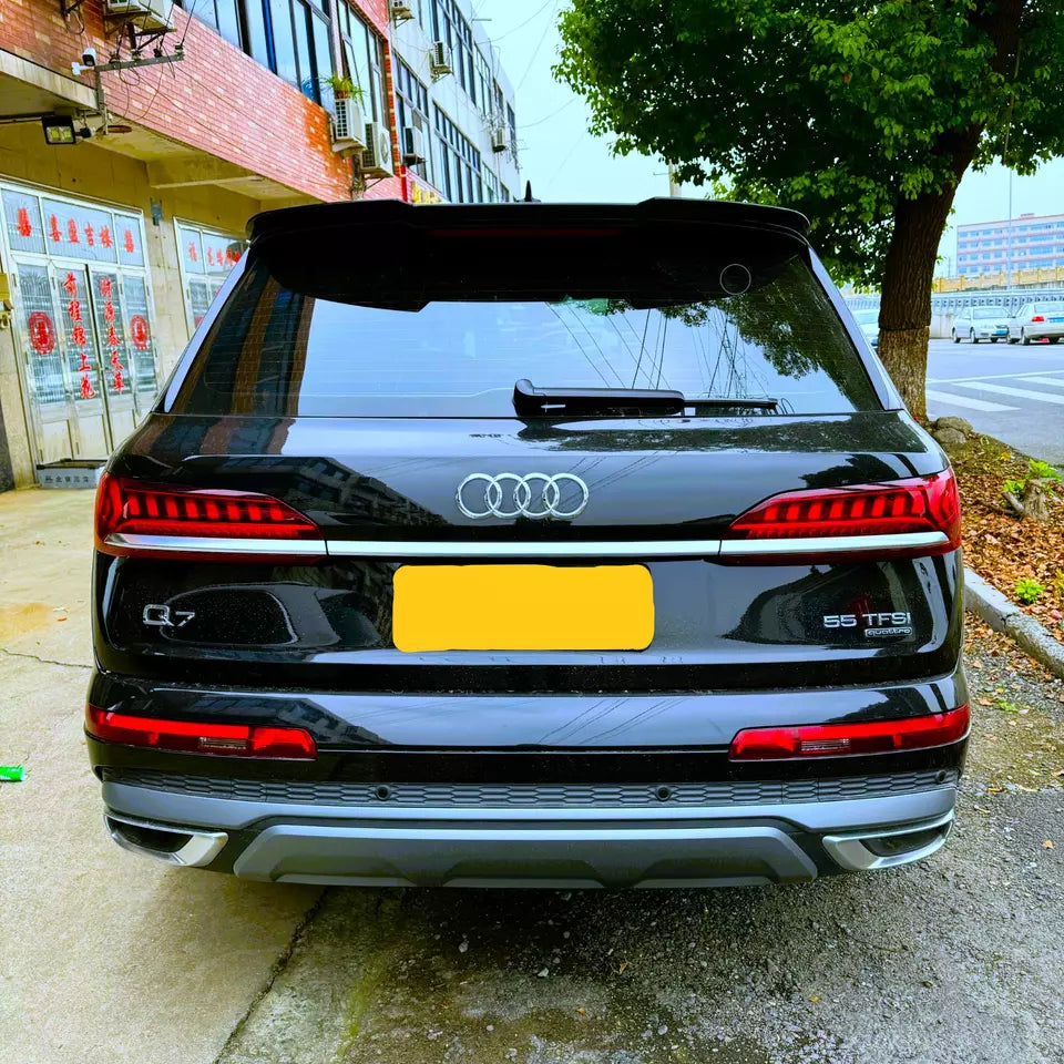 Audi Q7 Car Rear Roof Spoiler S Line SQ7 2016-2024 SUV 4X4 Gloss Black