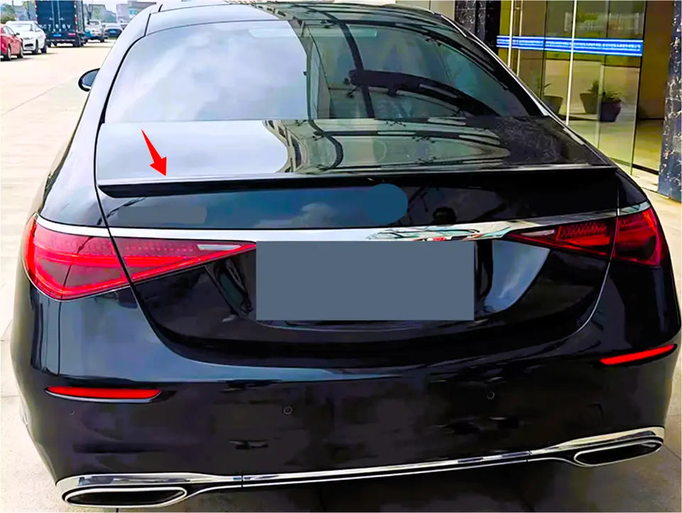 Mercedes S Class W223 Car Rear Spoiler 2020-2024 Gloss Black