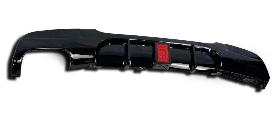 BMW 3 Series E92 Rear Valance Diffuser Splitter 2004-2012 Gloss Black
