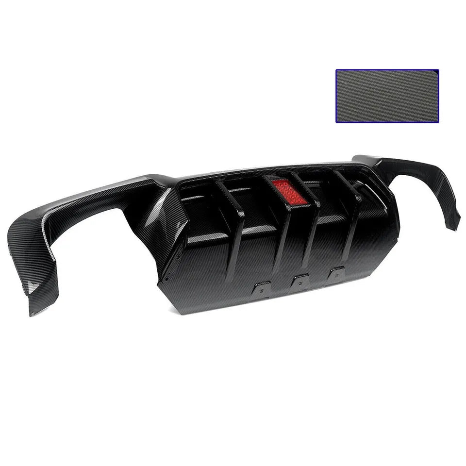 BMW 5 Series M5 F10 Rear Valance Diffuser Quad 2010-2017 Carbon Fibre