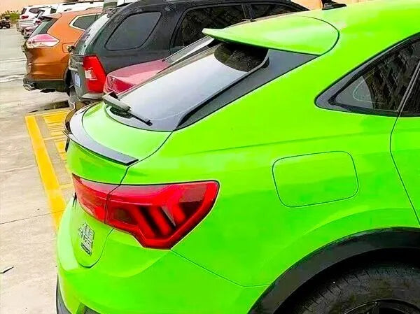 Audi Q3 SQ3 RSQ3 Sportback Car Rear Mid Spoiler 2018-24 Gloss Black