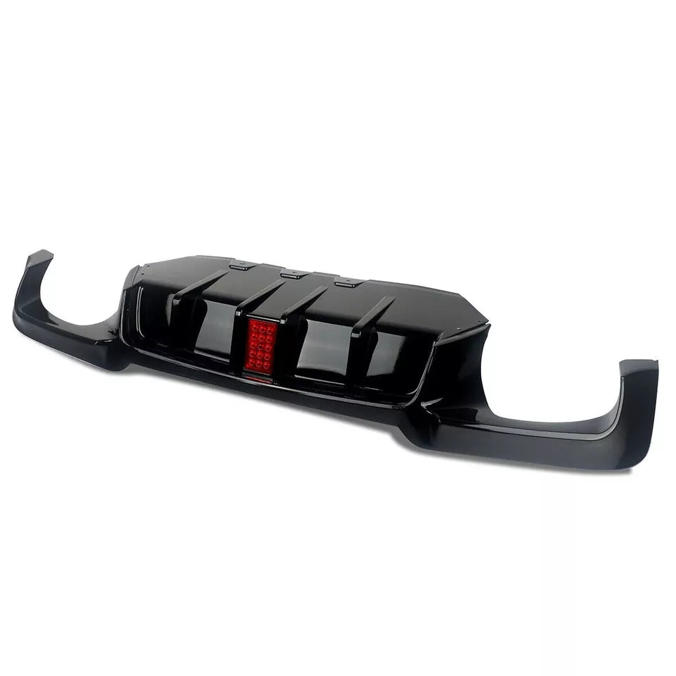 BMW 5 Series M5 F10 Rear Valance Diffuser 2010-2017 Gloss Black