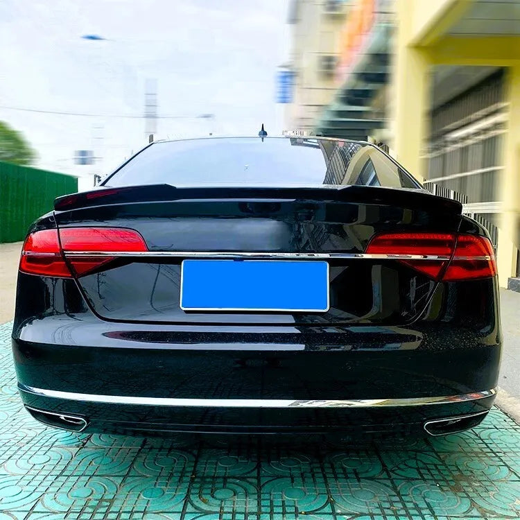 Audi A8 S8 D4 Car Rear Spoiler 2009-2017 M4 Style Gloss Black