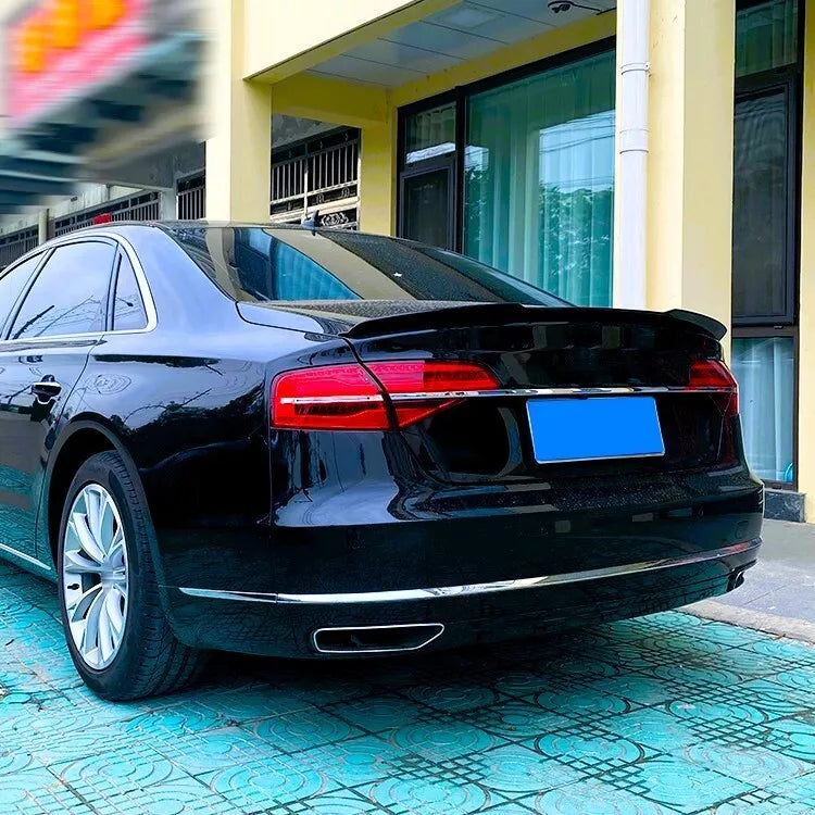 Audi A8 S8 D4 Car Rear Spoiler 2009-2017 M4 Style Gloss Black