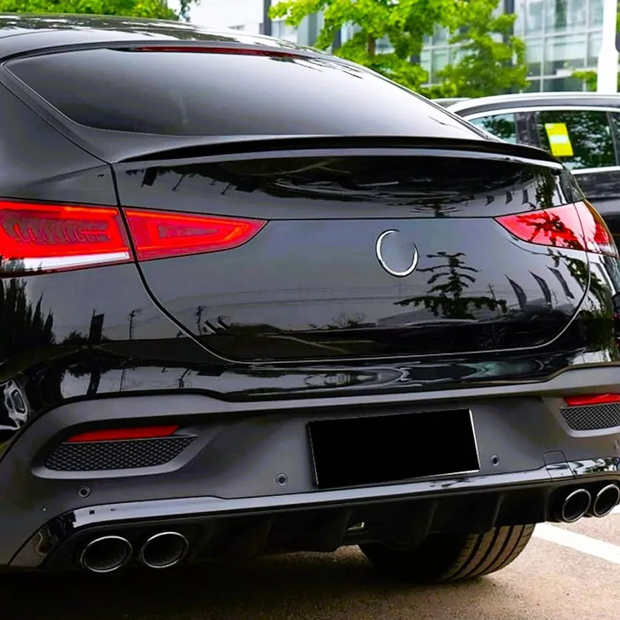 Mercedes GLE Class Car Rear Roof Spoiler W167 2018-2024 Gloss Black