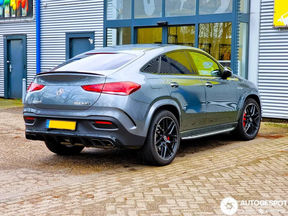 Mercedes GLE Class Car Rear Roof Spoiler W167 2018-2024 Gloss Black