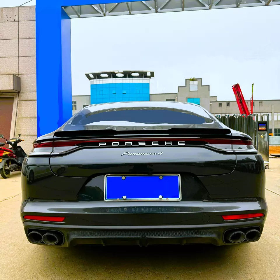 Porsche Panamera 971 Car Rear Spoiler 2016-2024 Gloss Black