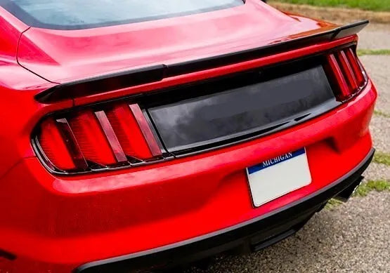 Ford Mustang Car Rear Spoiler 2015-2024 R Style Gloss Black