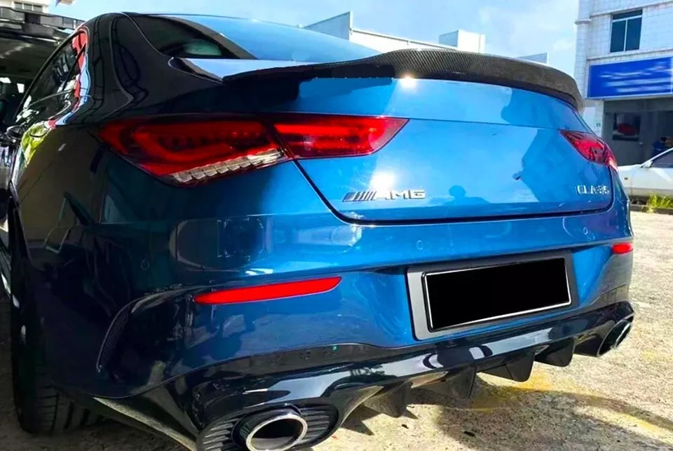Mercedes CLA W118 C118 Car Rear Spoiler 2019-2022 Gloss Black