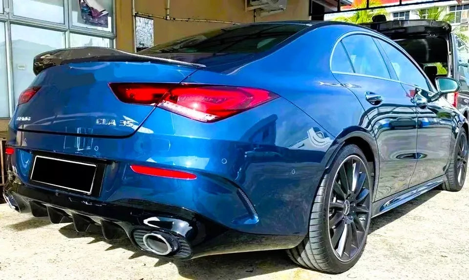 Mercedes CLA W118 C118 Car Rear Spoiler 2019-2022 Gloss Black