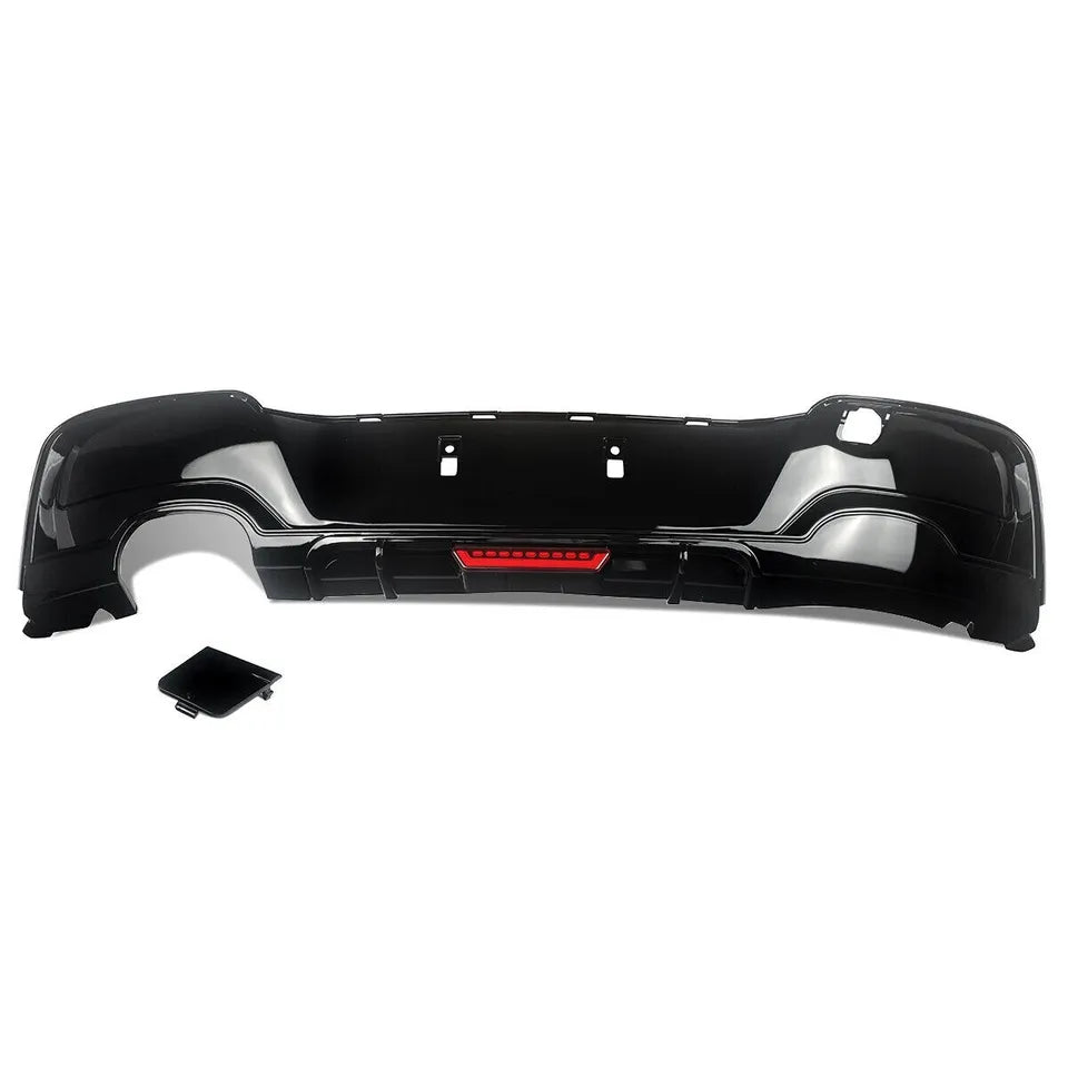 BMW 1 Series F20 F21 PRE-LCI Rear Diffuser Lip Valance Gloss Black