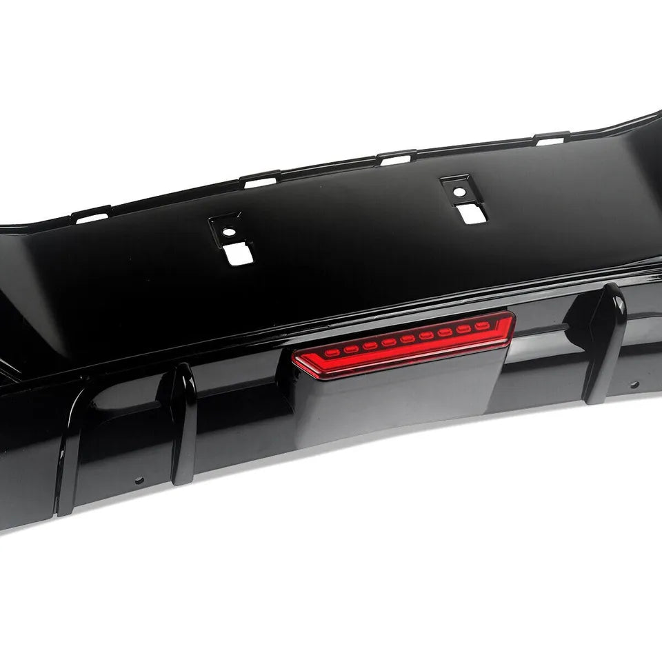 BMW 1 Series F20 F21 PRE-LCI Rear Diffuser Lip Valance Gloss Black