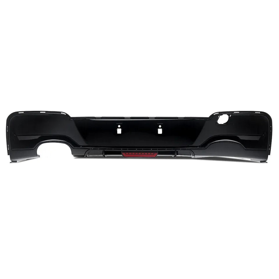 BMW 1 Series F20 F21 PRE-LCI Rear Diffuser Lip Valance Gloss Black