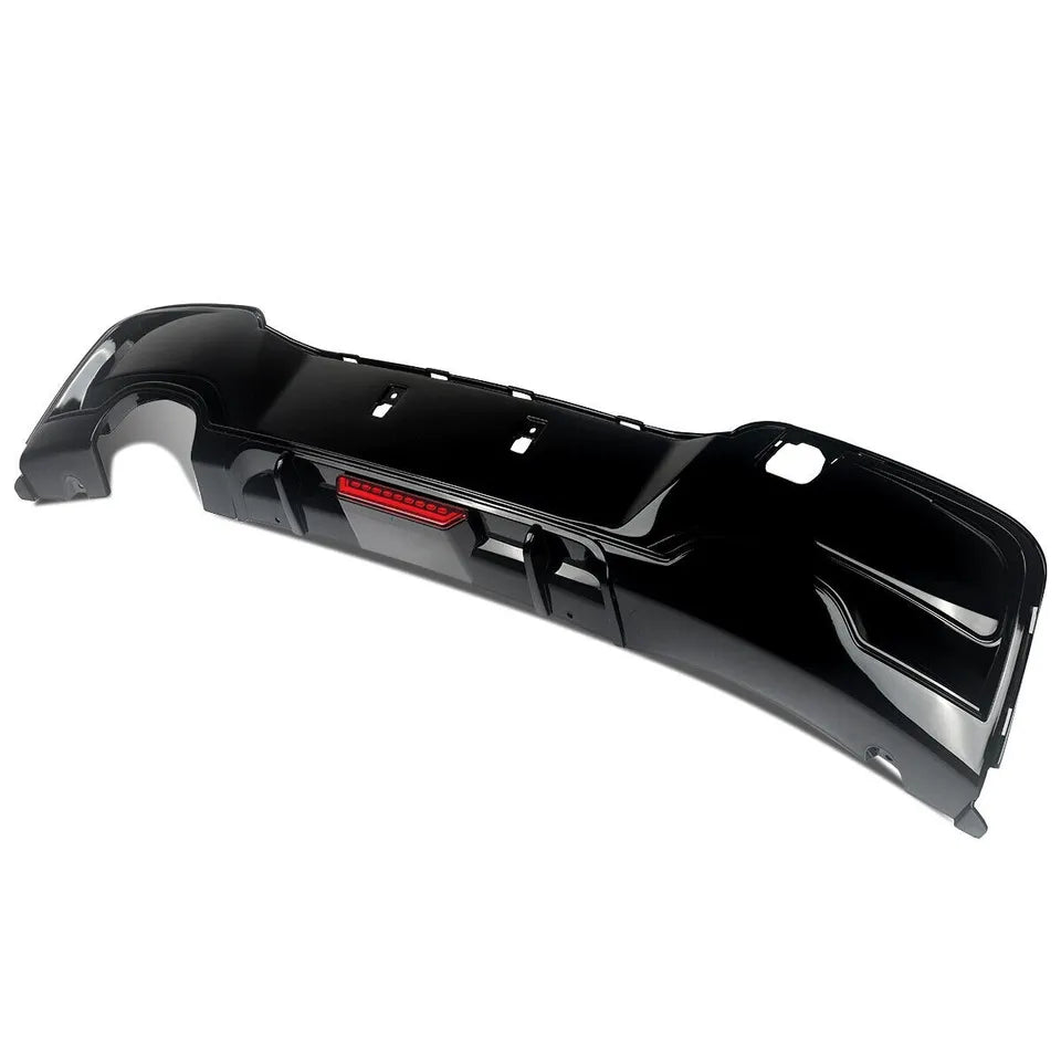 BMW 1 Series F20 F21 PRE-LCI Rear Diffuser Lip Valance Gloss Black