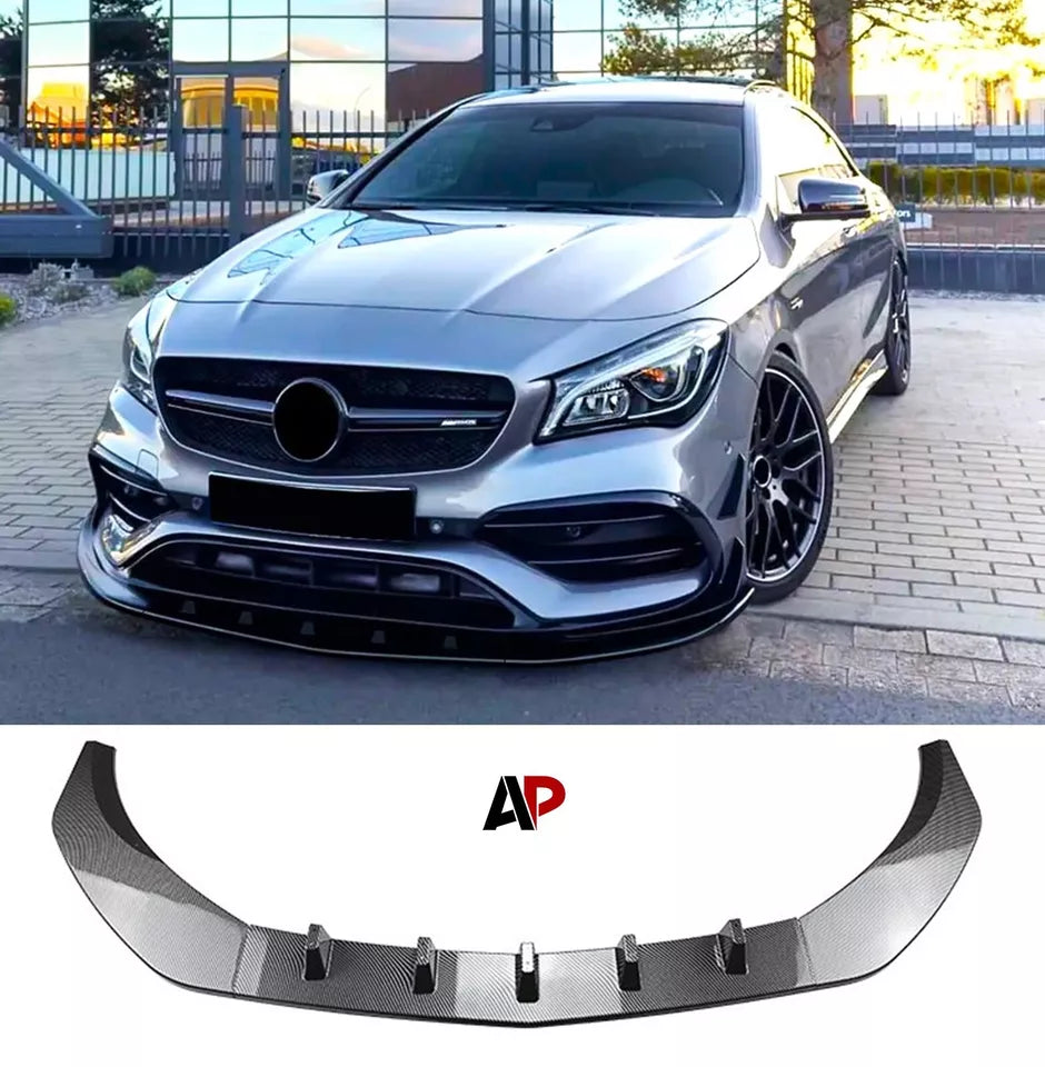 Mercedes CLA Class W117 CLA45 Front Splitter 2016-2019 Carbon Fibre