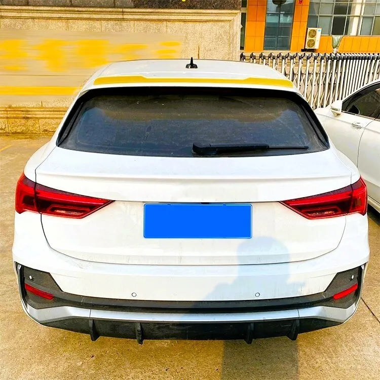 Audi Q3 SQ3 RSQ3 Sportback Car Rear Roof Spoiler 2018-24 Gloss Black